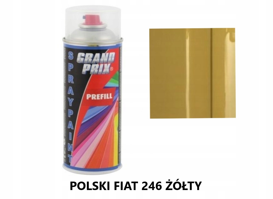 

Polski Fiat 246 Żółty Dorabiany Spray 375ML