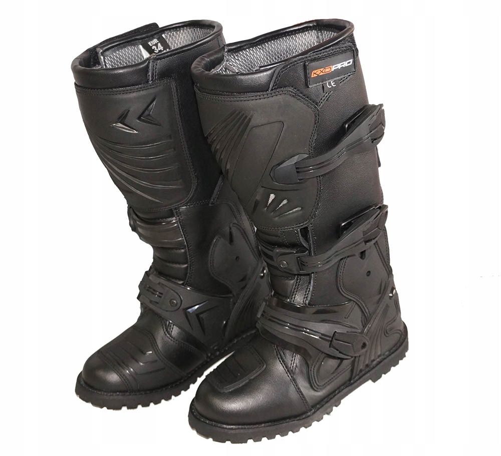 BUTY CROSS WYSOKIE KXD PRO DZIECIĘCE R.37 OFFROAD BEZPIECZNE Rozmiar 37