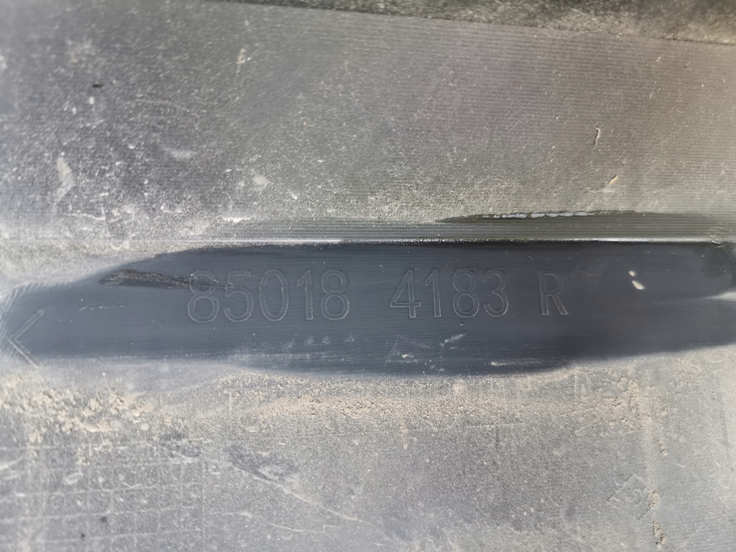 DACIA JOGGER 2020 bumper rear part rear PDC 850184183R original