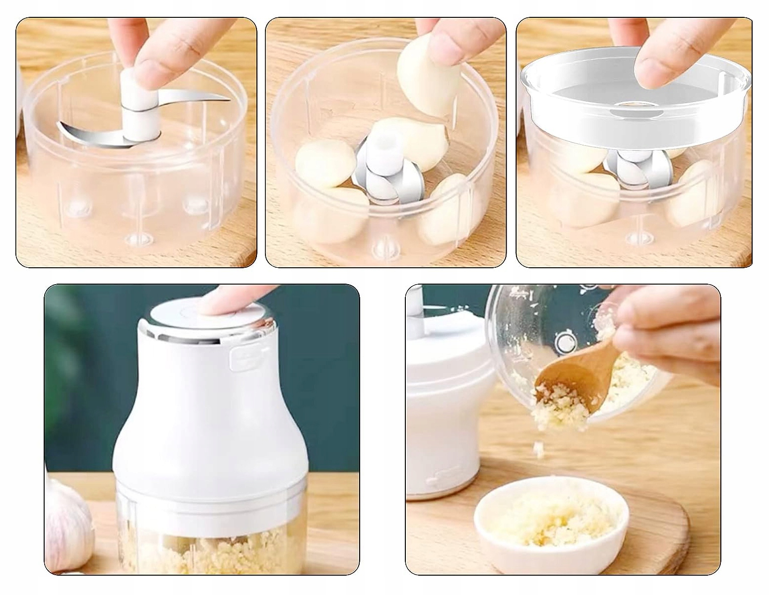 ELEKTRYCZNY ROZDRABNIACZ SIEKACZ DO OWOCÓW WARZYW 250ML EAN (GTIN) 885034886857