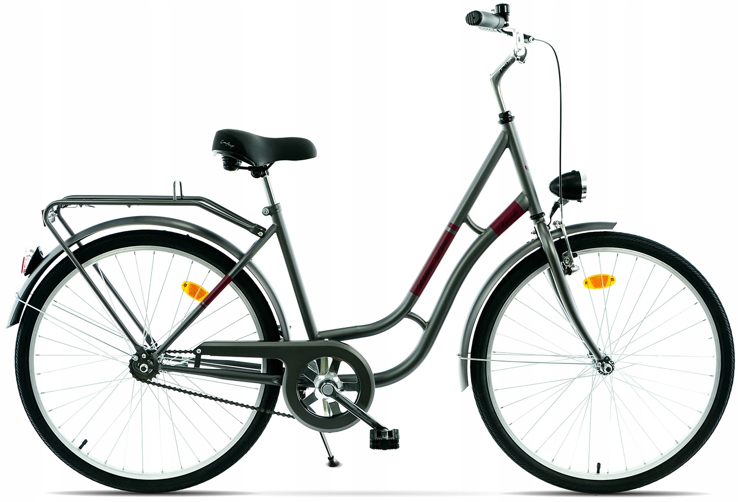 Rower miejski Kands Rower Kands 26″ Retro Line rama 17 cali koło 26 " szary