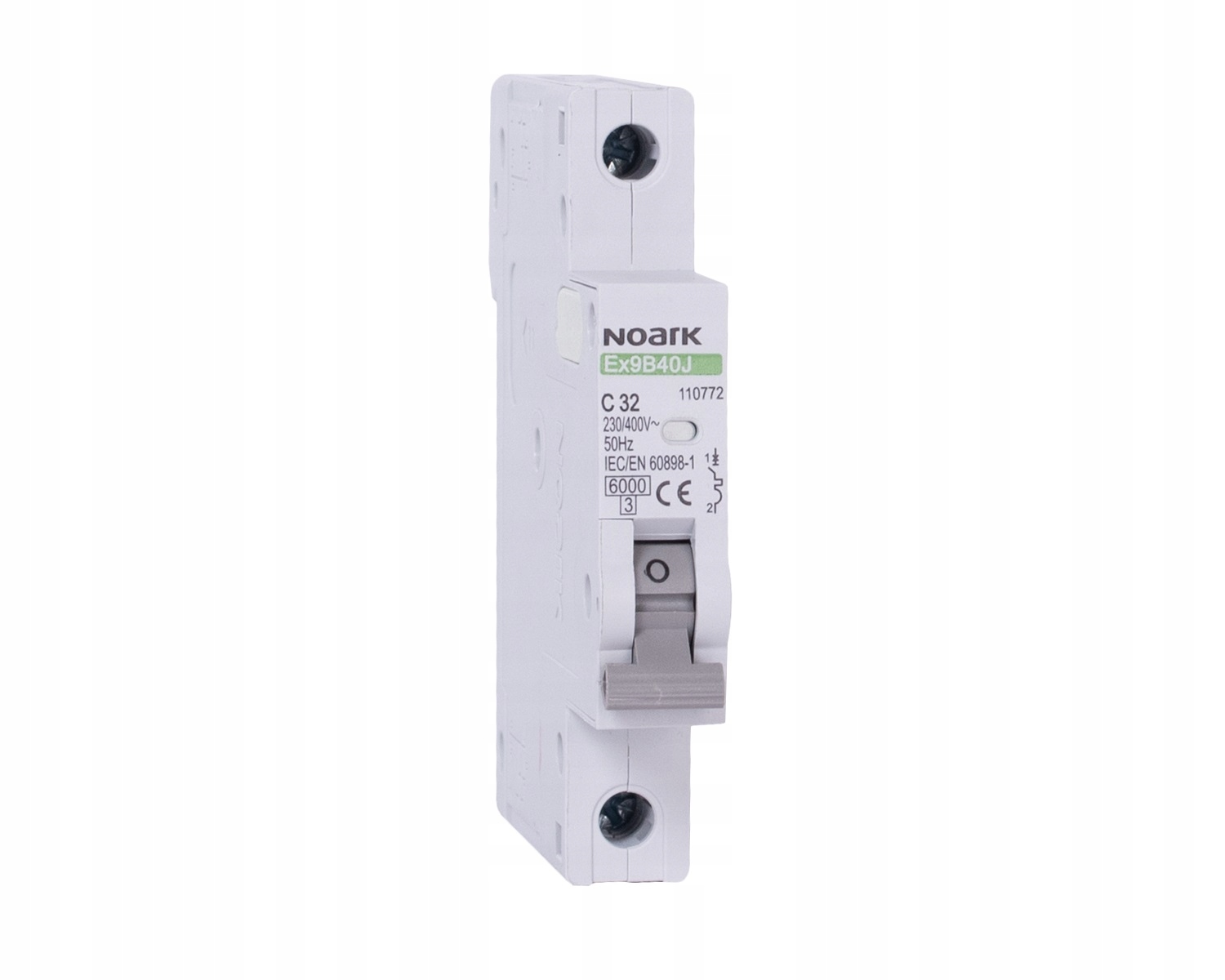

Noark Wyłącznik Nadprądowy B6 A 1P Slim 110723