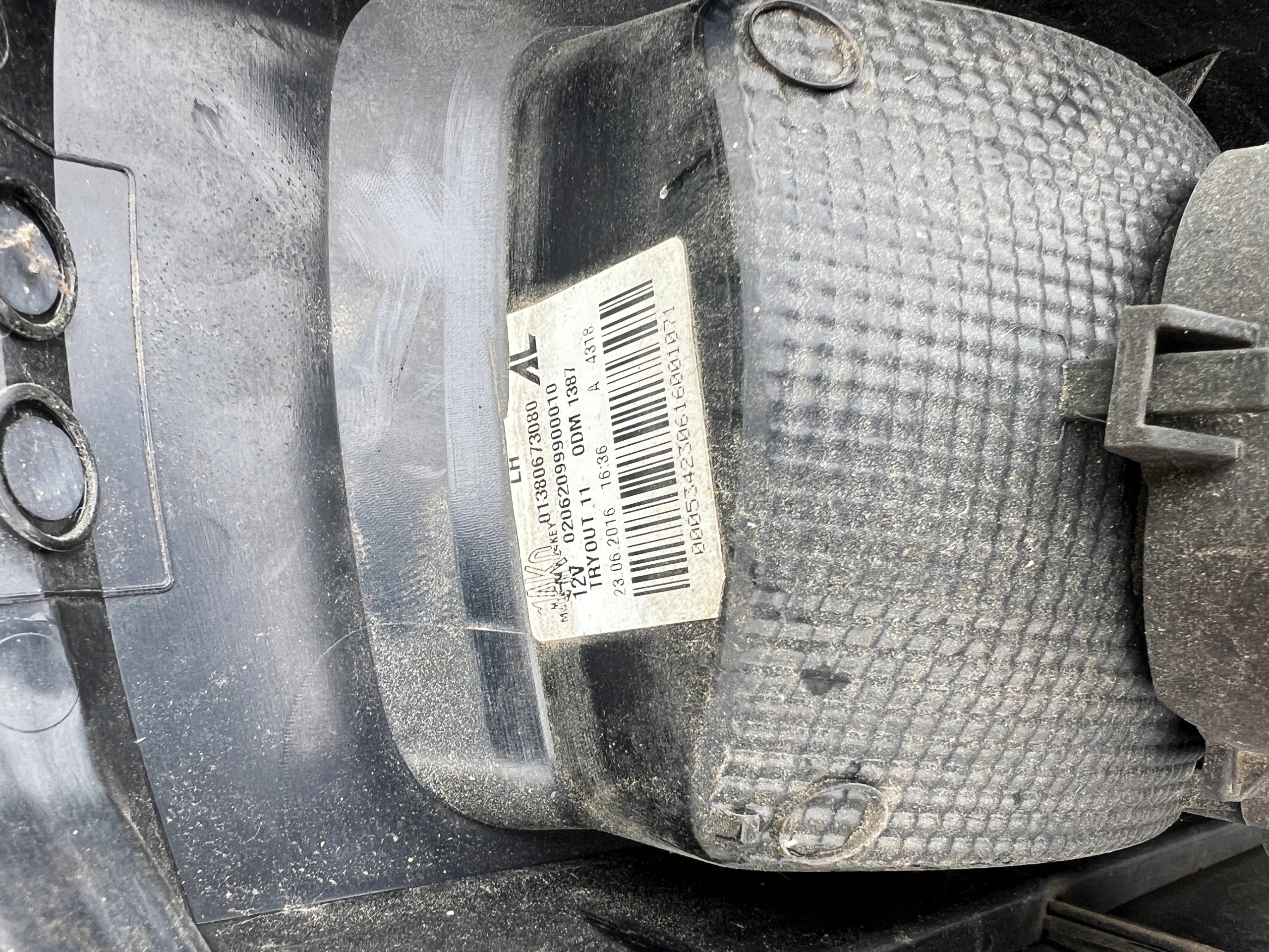 FIAT DUCATO BOXER JUMPER 01380673080 light rear left complete original