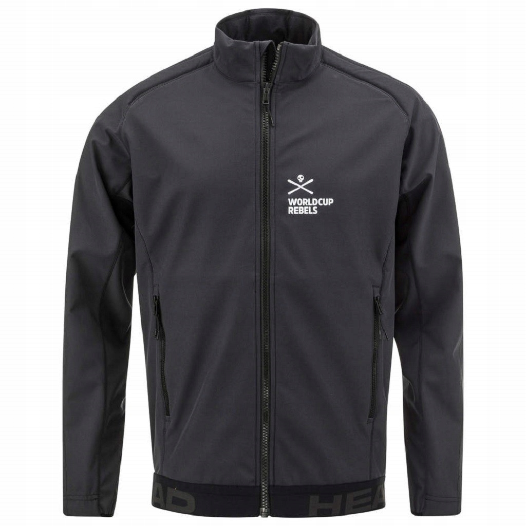 Kurtka Head Race Softshell Jr Czarna 2024 roz. 152