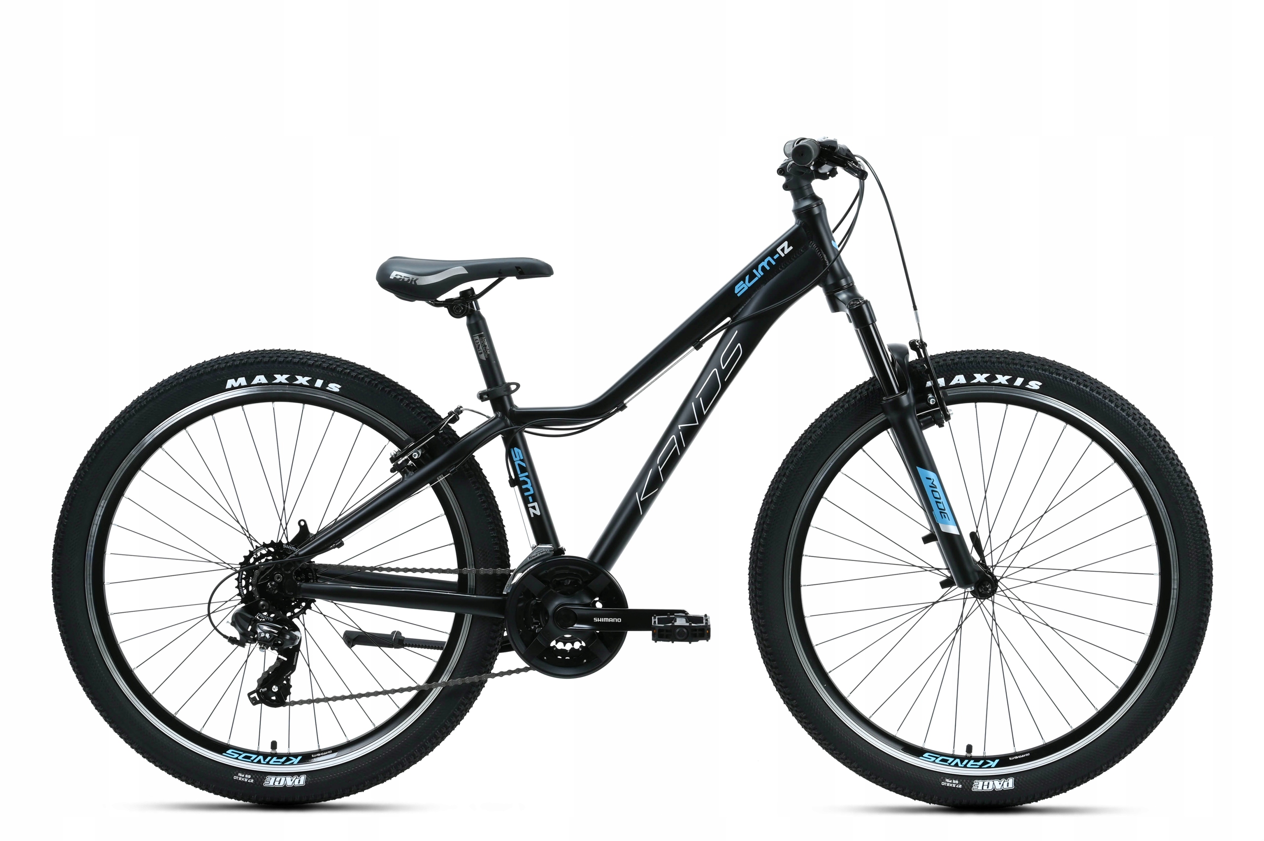 Rower Mtb Kands 27,5 Slim-r r14" czarno-niebieski V/b Shimano 2026