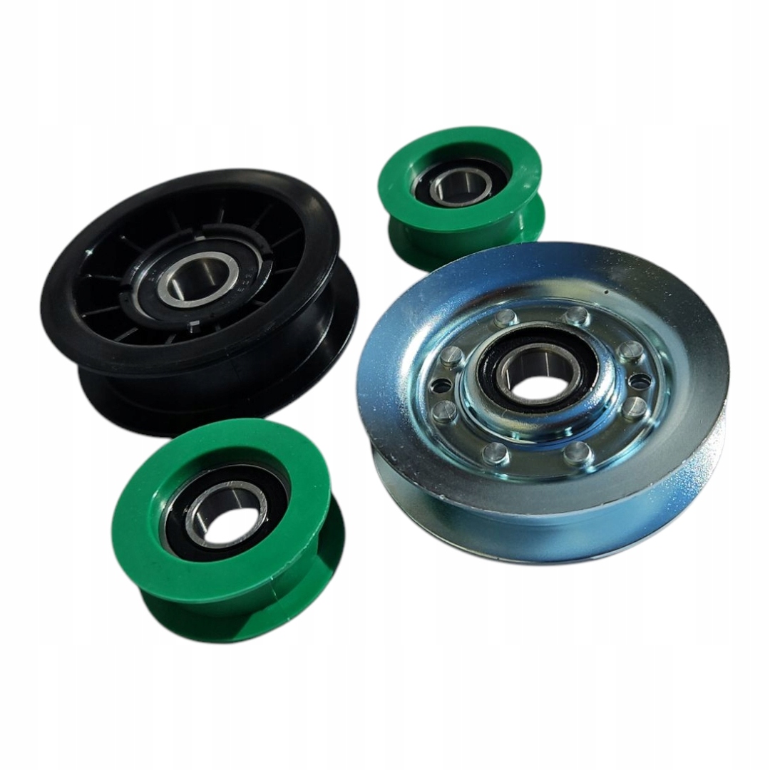 4x Rolki Koła Kółka Pasowe Napinacze Napędu Castel Garden Stiga Viking