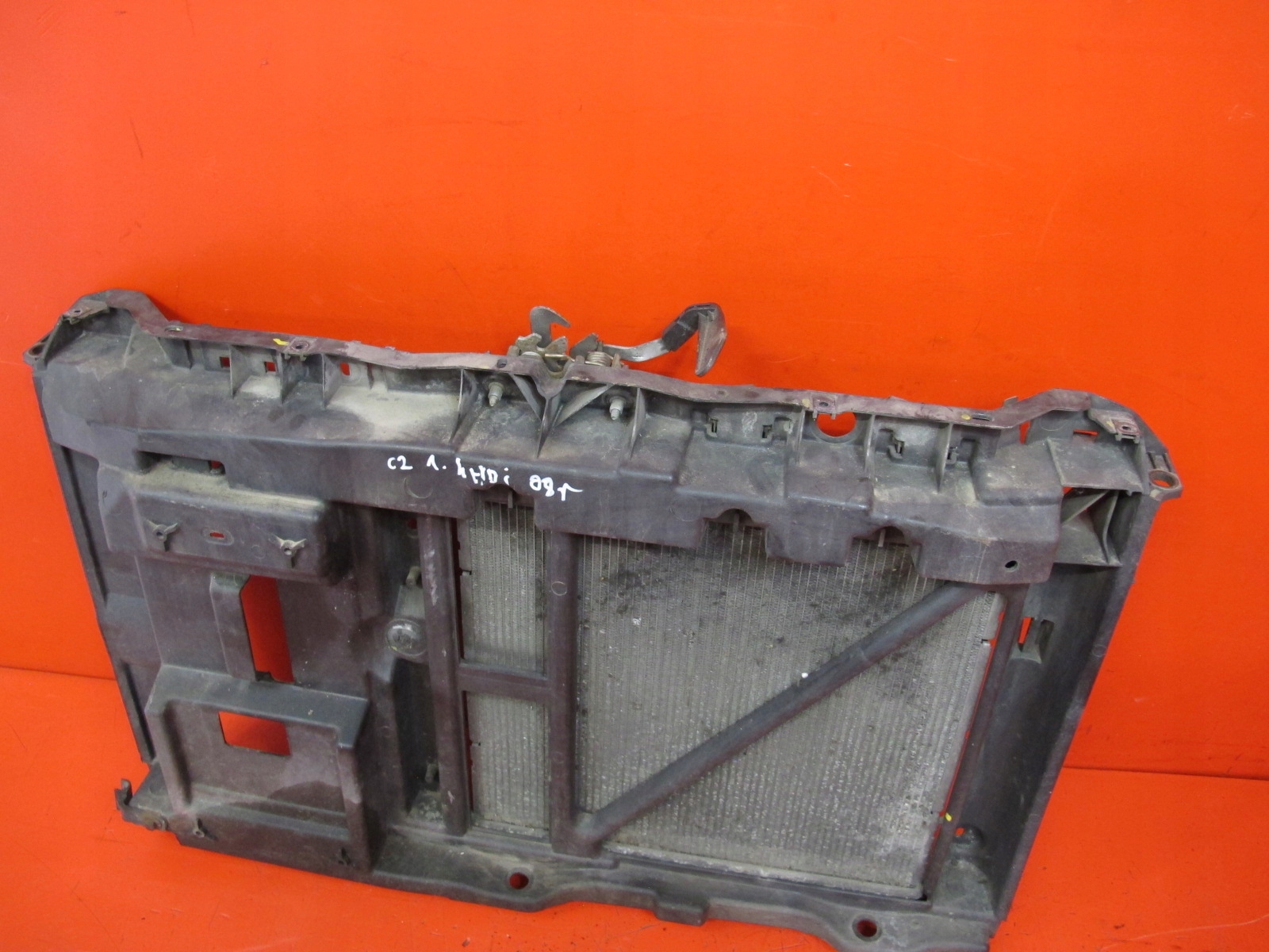 CITROEN C2 JM 03- 1.4 HDI 8HZ support panel for radiators pillar radiator fan