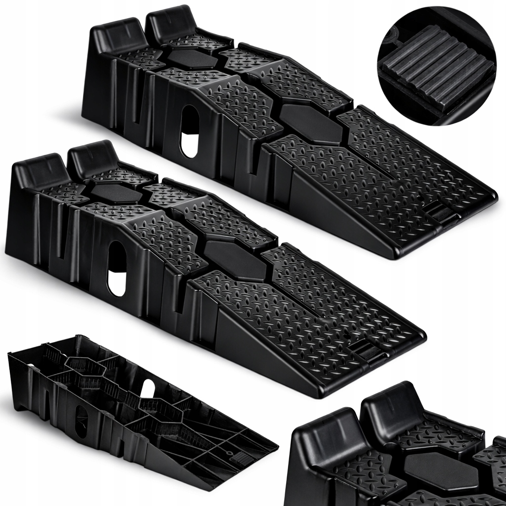 3T NAJAZDY 2 SZT SAMOCHODOWE WARSZTATOWE RAMPY NAJAZD PLATFORMY SZEROKIE EX