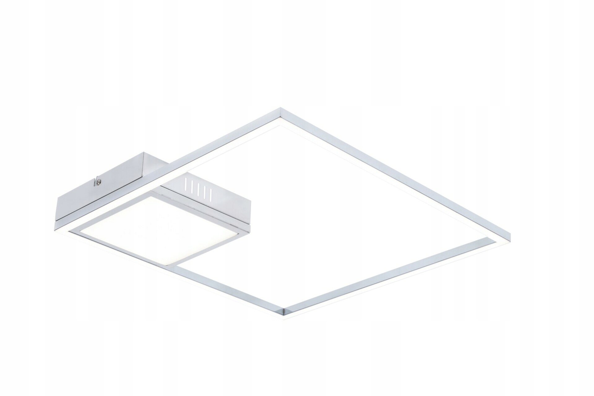 Rabalux Sirius stropné Led svietidlo 30W, 1900lm, 4000K, chróm biele, 40x40 c