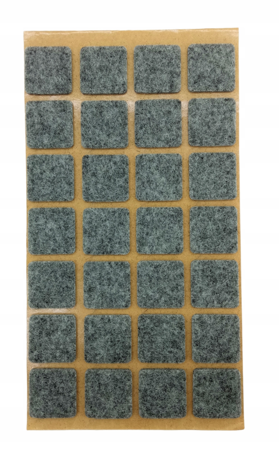 

Podkładki filcowe samoprzylepne Szare –20x20mm