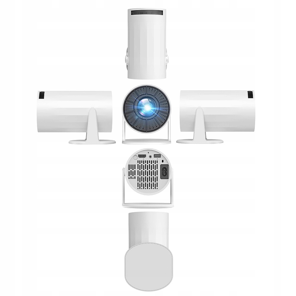 RZUTNIK PROJEKTOR ANDROID TV WIFI PRZENOŚNY SMART GŁOŚNIK Rozdzielczość podstawowa (px) 1280 x 720