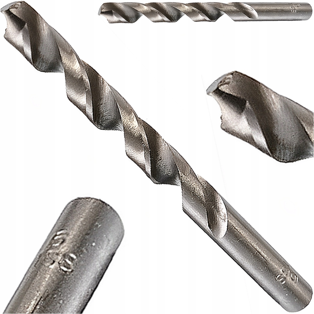 WIERTŁO DO METALU STALI ZE STALI SZYBKOTNĄCEJ HSS SPIRALNE SOLIDNE 5,5 MM