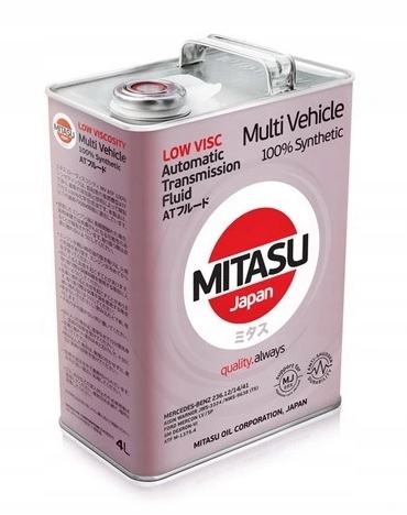 Olej przekładniowy Mitasu Low Viscosity MV Atf 4 L MJ-325