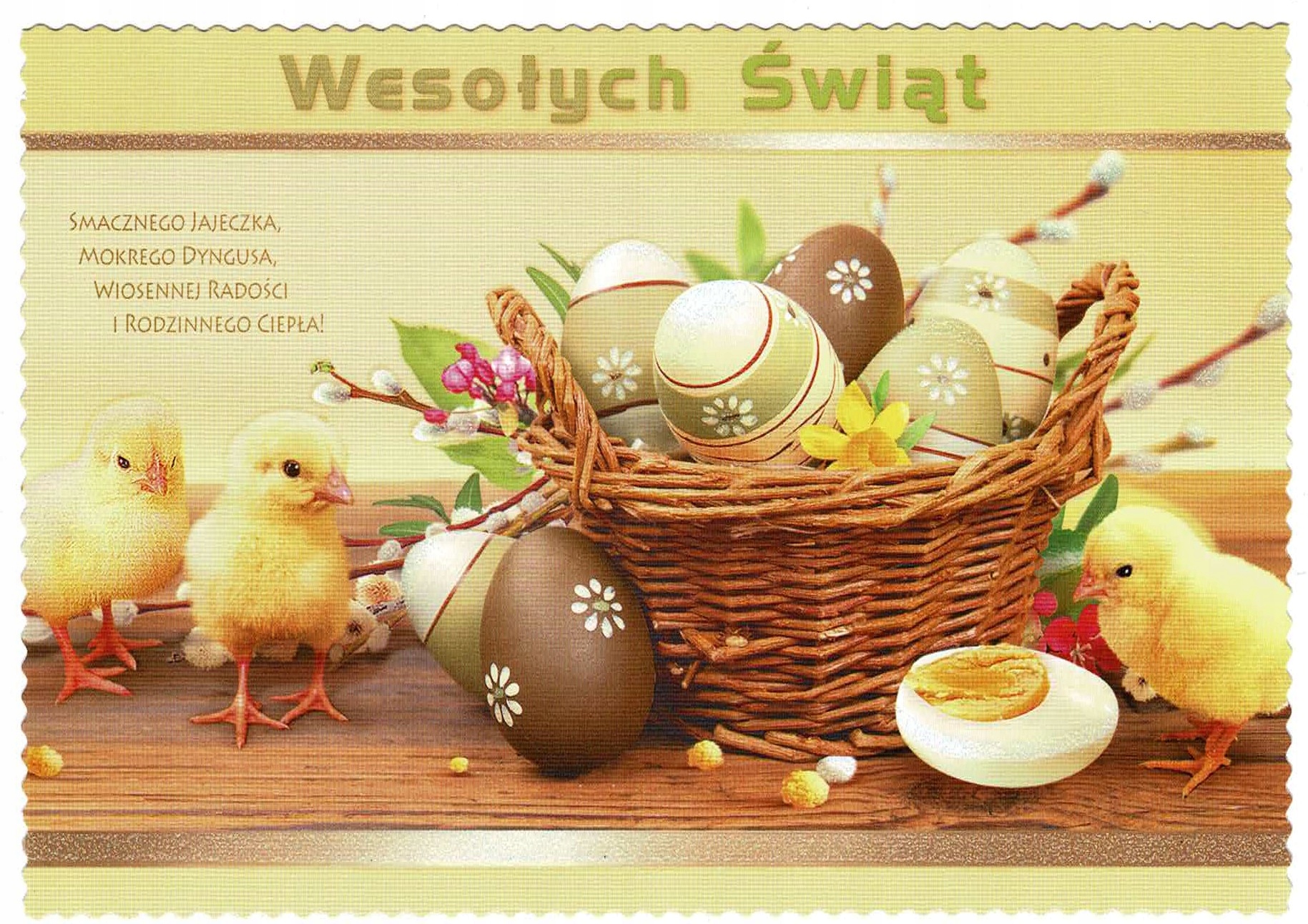 POCZTÓWKA KARTKA WIELKANOC ŚWIĘTA ZESTAW 10 SZTUK Marka Karo