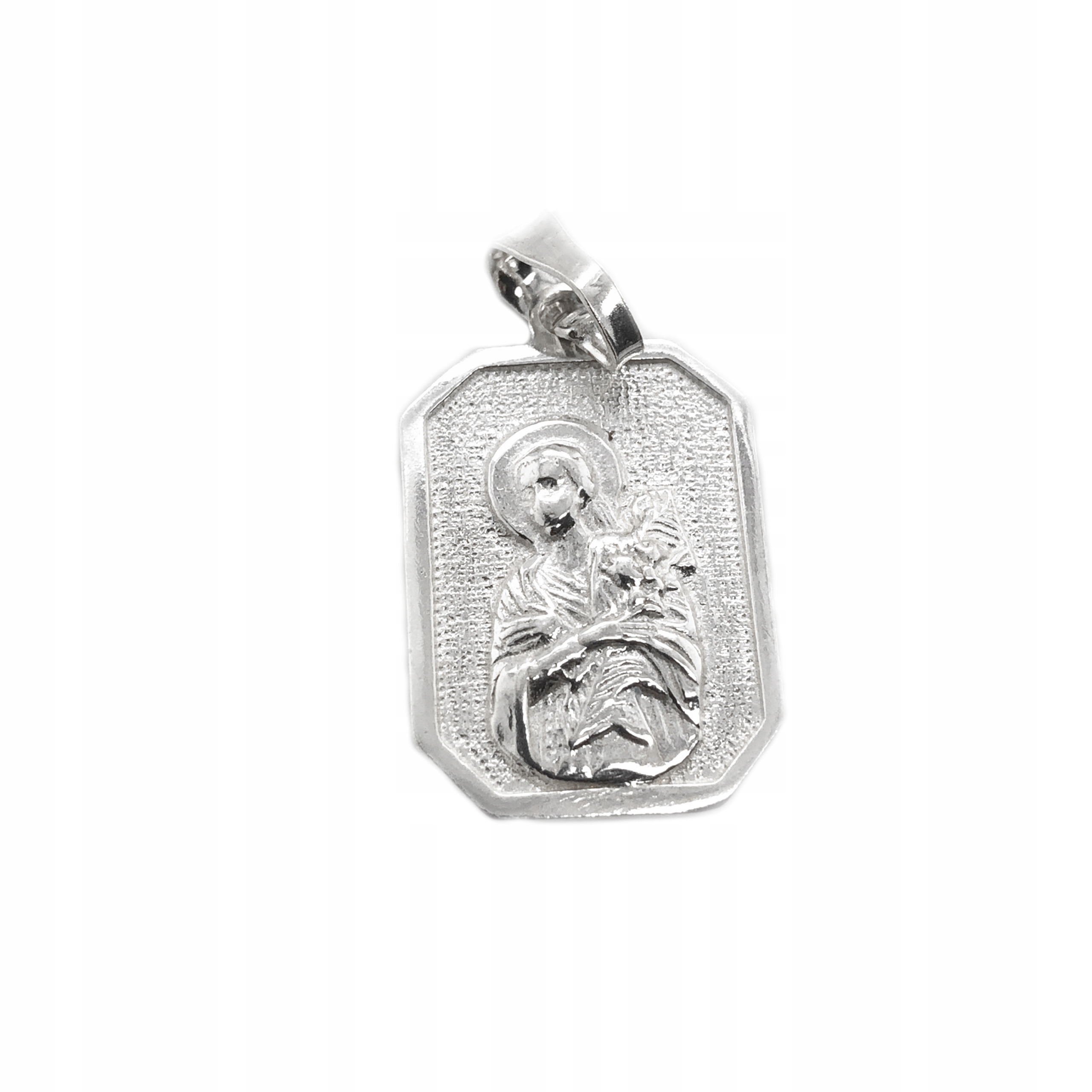 Velký medailon se svatým Mariem Gorettim Ag 925 MED11