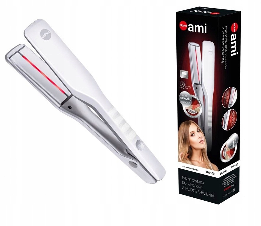 

Prostownica do włosów z podczerwienią Eldom RW100