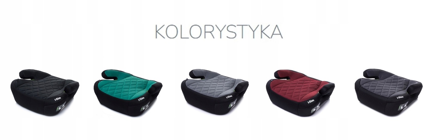 FOTELIK SAMOCHODOWY PODSTAWKA PODKŁADKA SIEDZISKO 15-36KG 100-150CM ISOFIX Szerokość produktu 33 cm