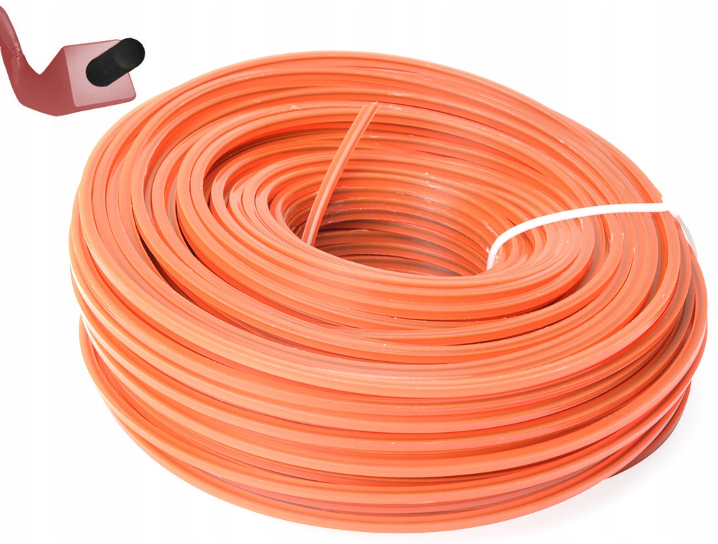 

Żyłka Tnąca Do Kosy Kwadrat 3,0mm 50m Wzmocniona