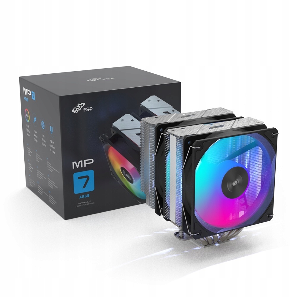 Fsp Chladič Cpu MP7 Dual, 120mm A.rgb Fdb Fan POO0000015