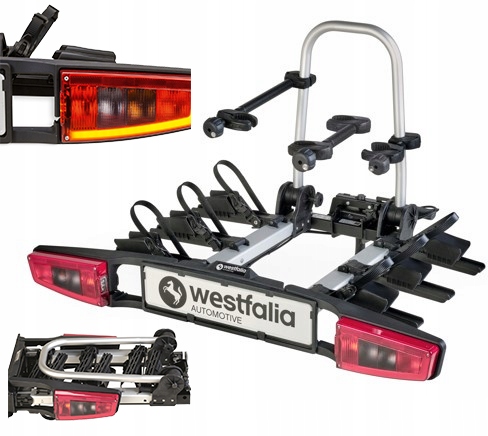 Велосипедная стойка Westfalia BC80 Bikelander 3 LED складная