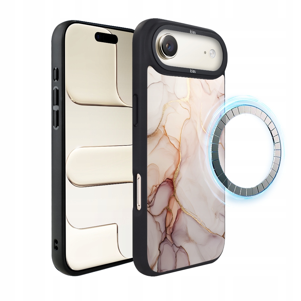 Pouzdro pro iPhone Air Ibizu DropGuard Matt s MagSafe, růžový alabastr