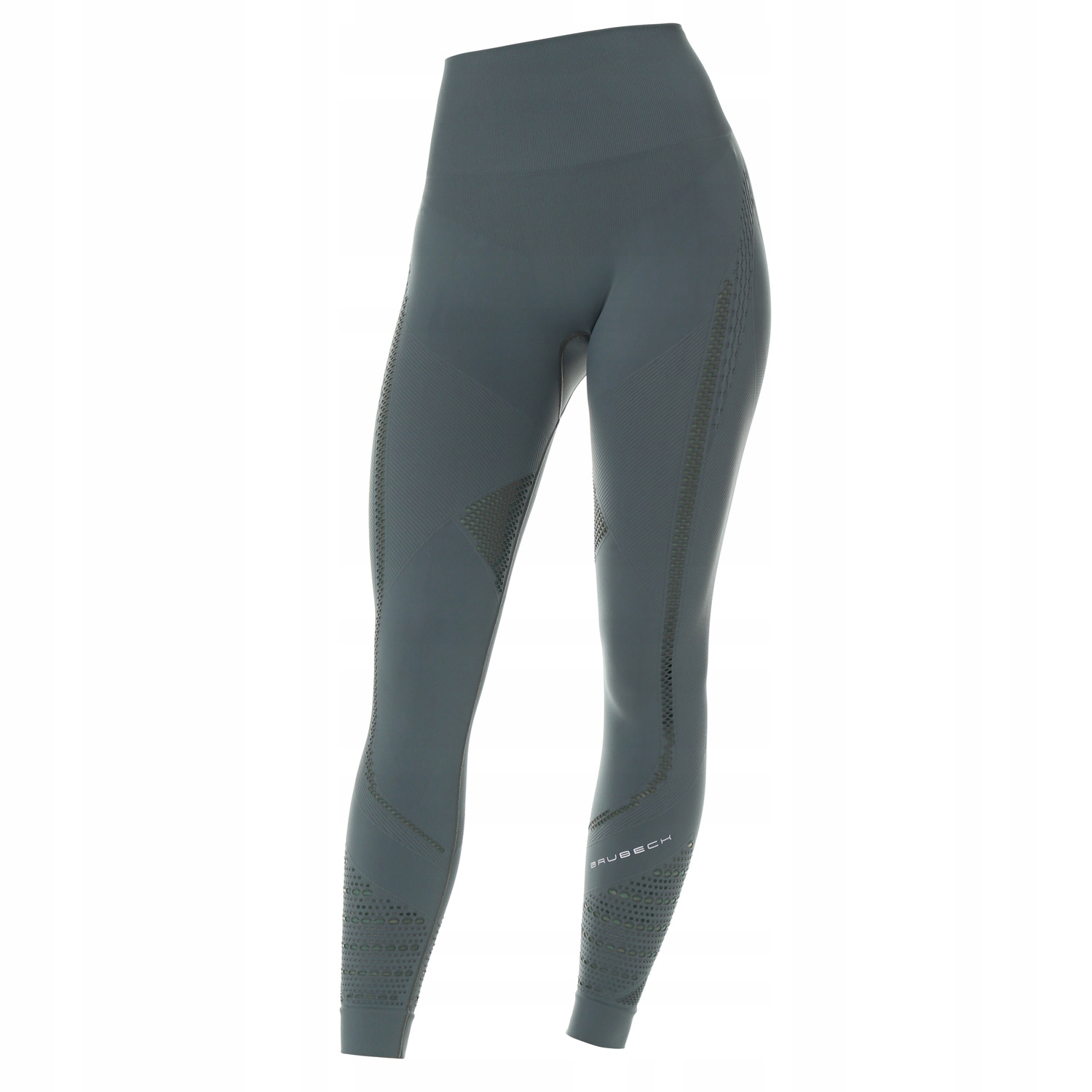 Brubeck Legginsy Gym Damskie Zielony Xs