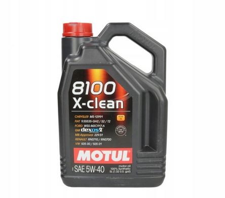 Olej Motul 8100 X-clean 5W40 5L