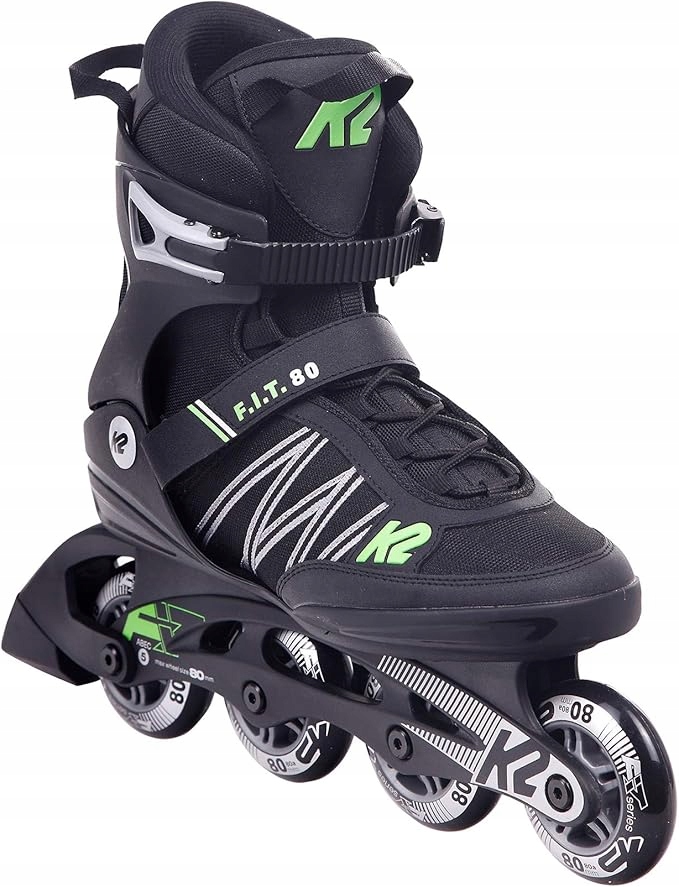 Rolki Męskie K2 F.i.t 80 Lekkie Wytrzymałe Rozmiar 41,5