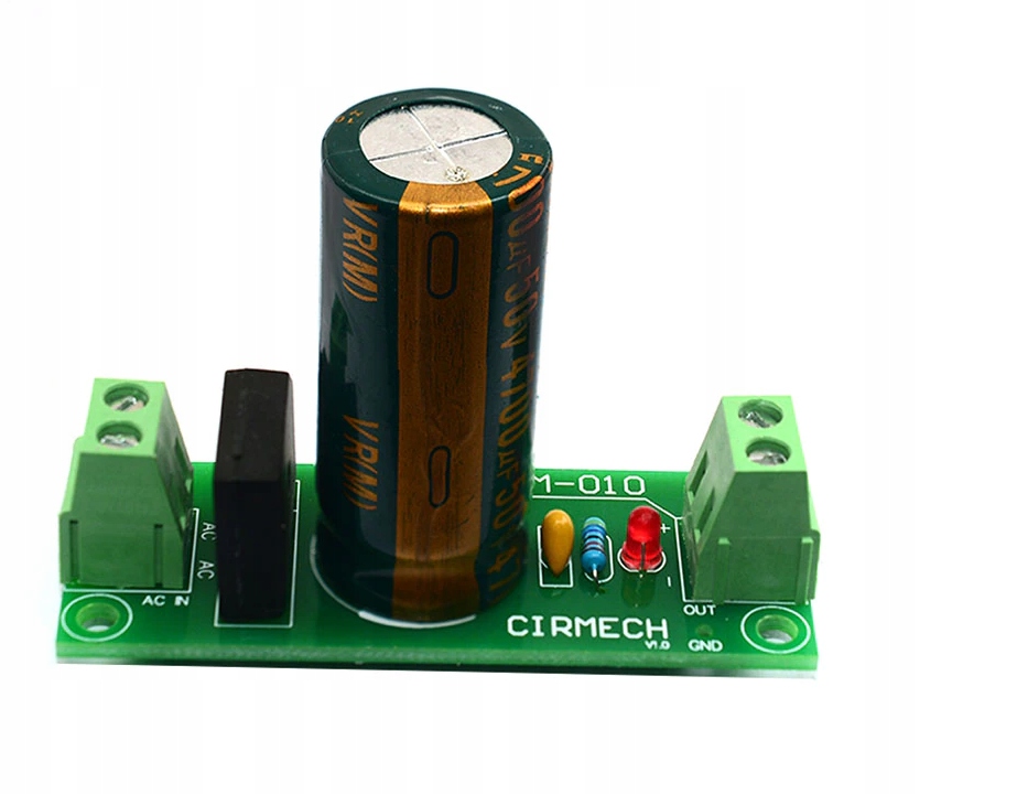 

Mostek Prostowniczy 6A 36V Ac- DC Gotowy Moduł