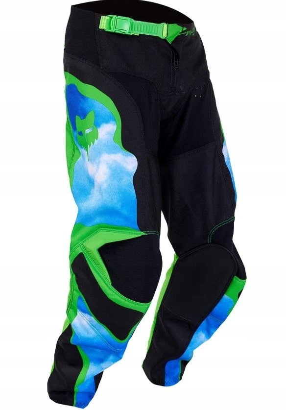 Nohavice Cross Enduro Fox Junior 180 Atlas Black/green (Y28)