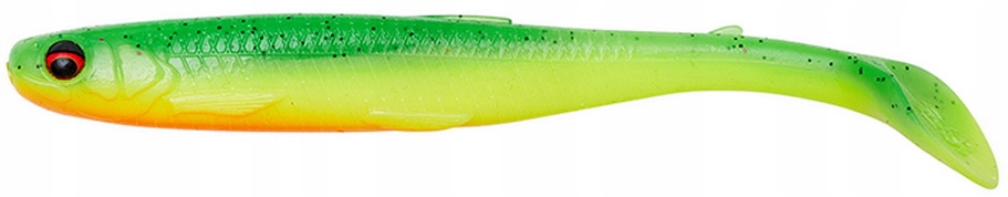 

Savage Gear Slender Scoop Shad 13cm Green Yellow