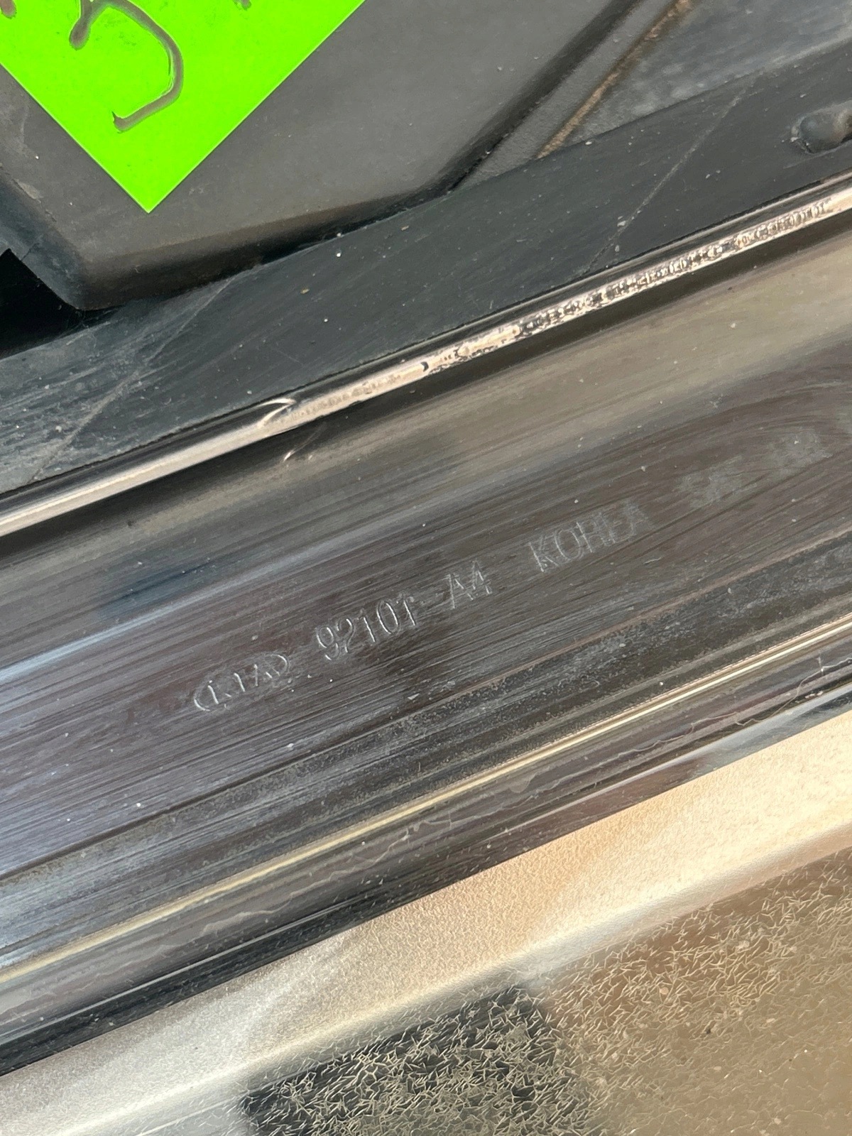 light front front left Kia Carens IV 13-16 UK Anglik