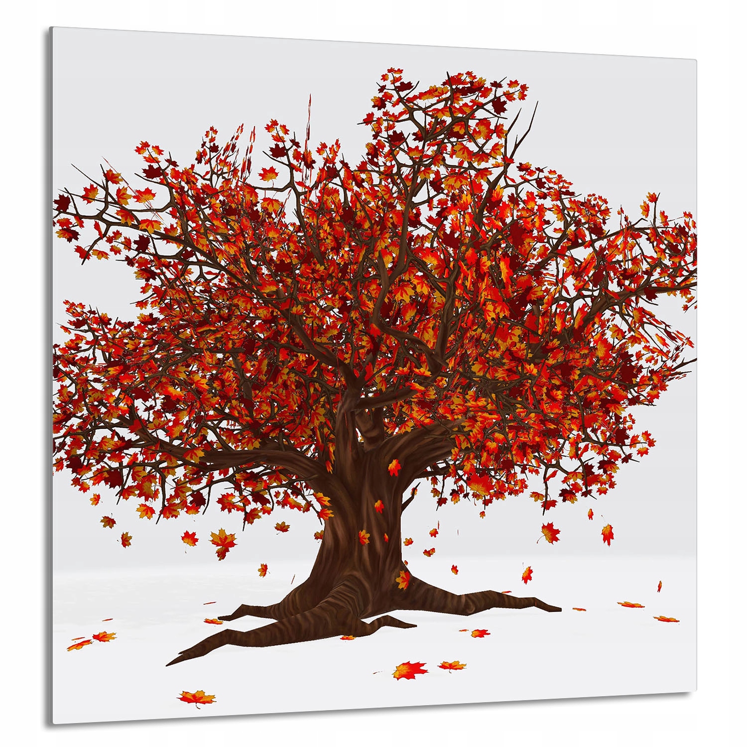 Skleněný Panel Do Kuchyně 60x65 Dřevo Tvrzené Sklo