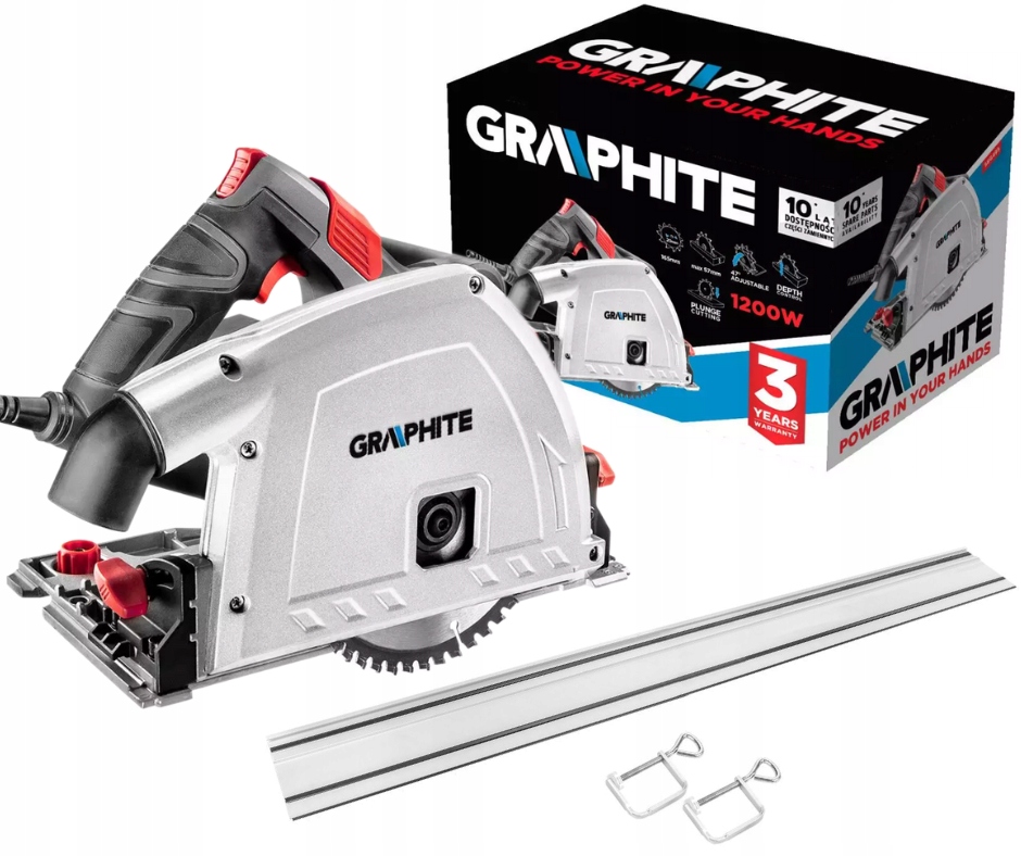 

Zagłębiarka 1200W Graphite 58G495 Listwa 140CM