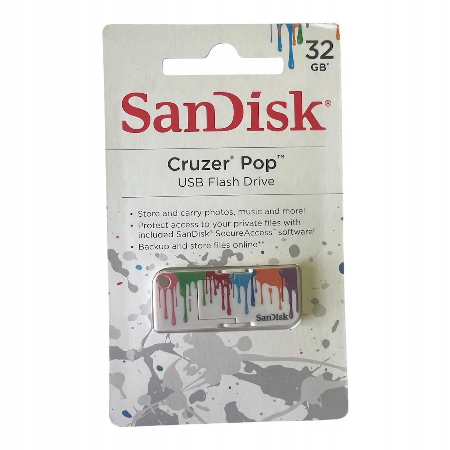 SanDisk Cruzer Pop 32 Gb Usb flash meghajtó