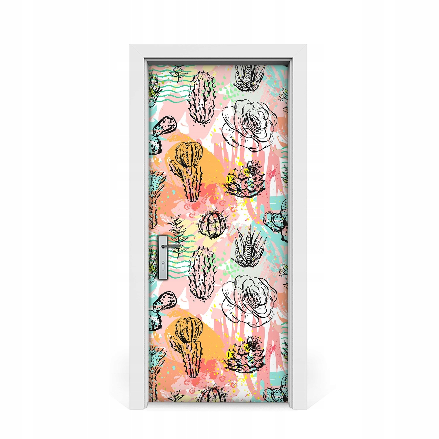 

Naklejki na drzwi Pustynne rośliny 85x205