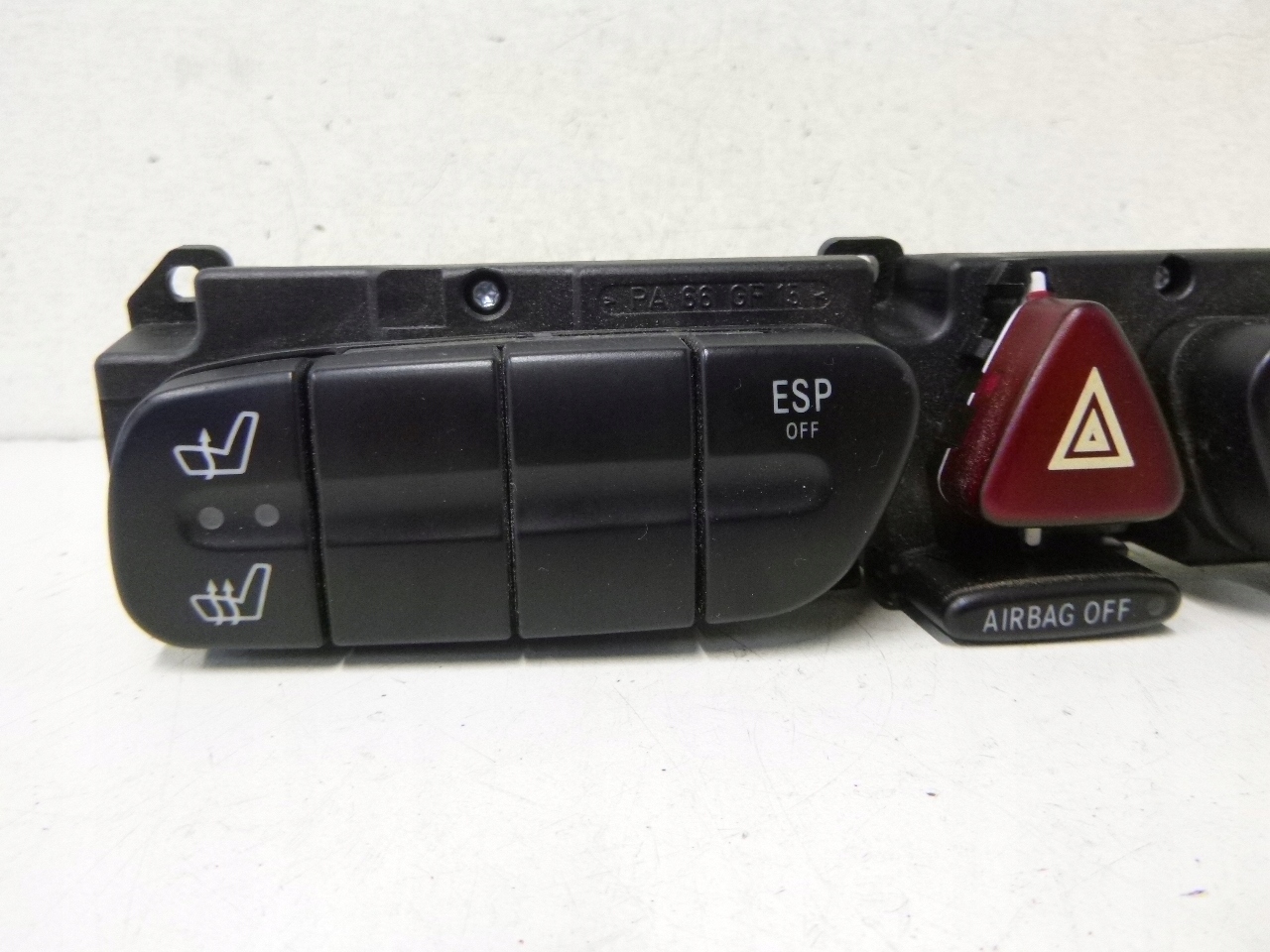 switch panel seats Mercedes W203 2038214951
