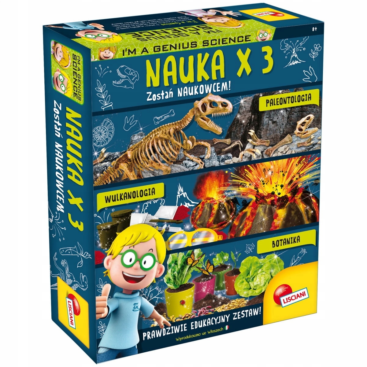 

Mały Geniusz Naukax3 Zestaw naukowy