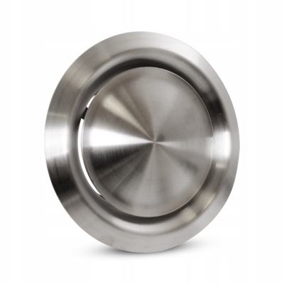 Anemostat zawór KCN fi 100 mm chromoniklowy