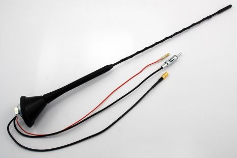 ANTENA AKTYWNA TYL DACHU FM DAB 70 40CM DIN SMB