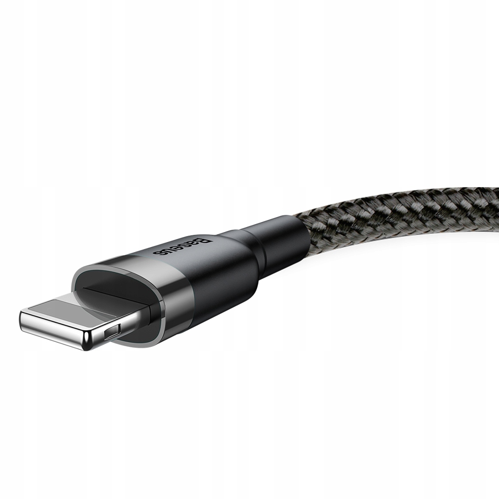BASEUS SZYBKI KABEL USB / LIGHTNING MOCNY PRZEWÓD DO IPHONE QC 3.0 1m Długość przewodu 1 m
