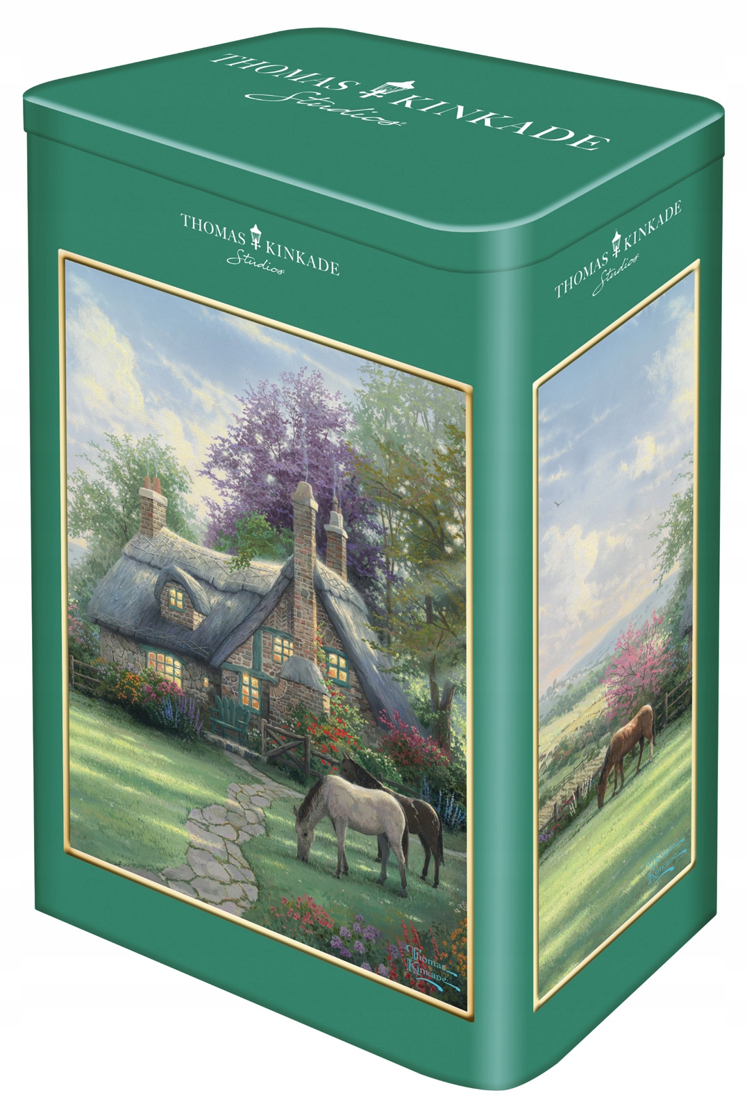 

Pq Puzzle 500 el Thomas Kinkade Letni dzień puszka