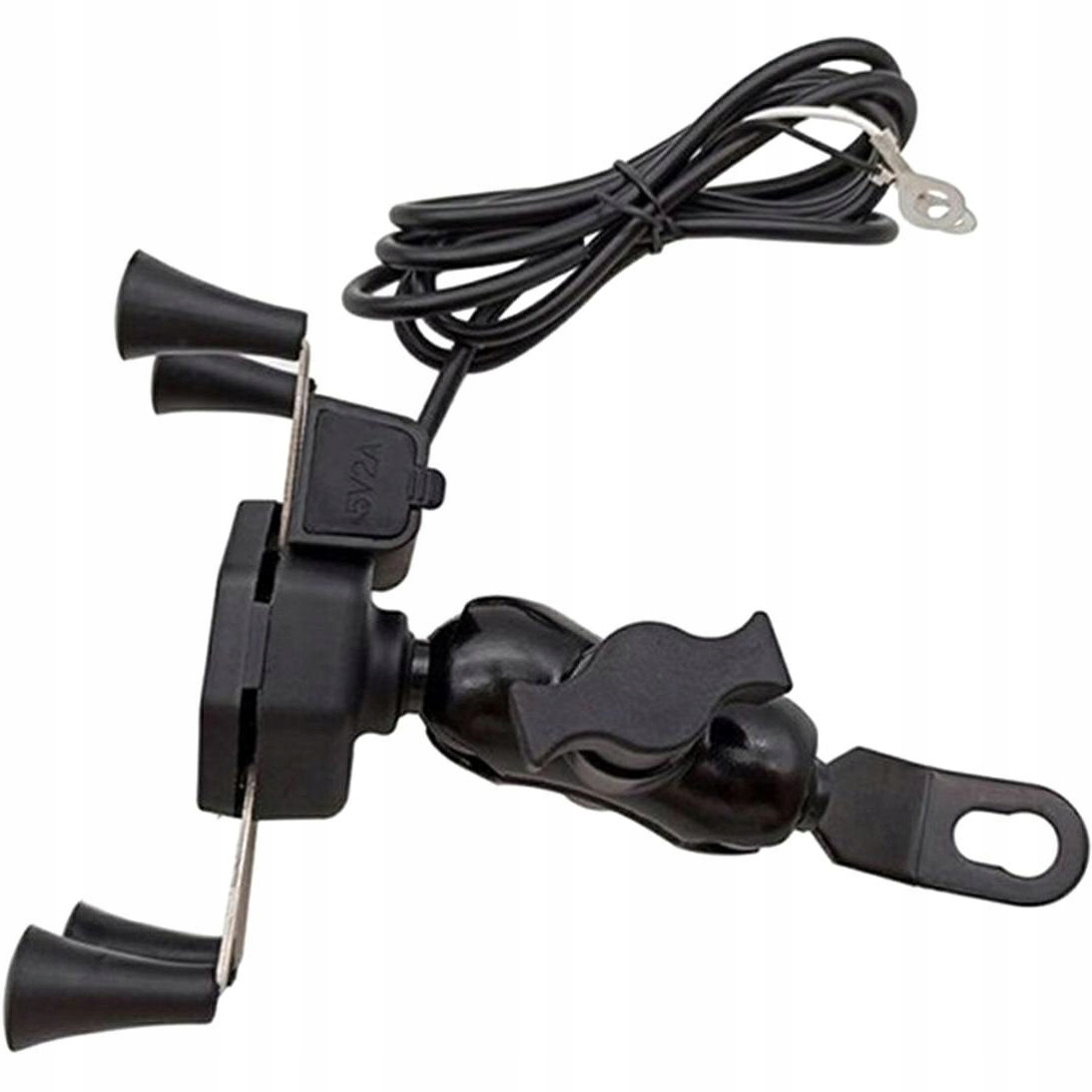 

Uchwyt Motocyklowy Na Telefon port Usb 5V 2A Kpl