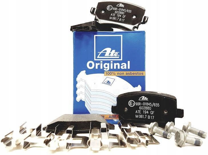 ATE KLOCKI TYŁ VW GOLF V VI JETTA PASSAT B6 TOURAN