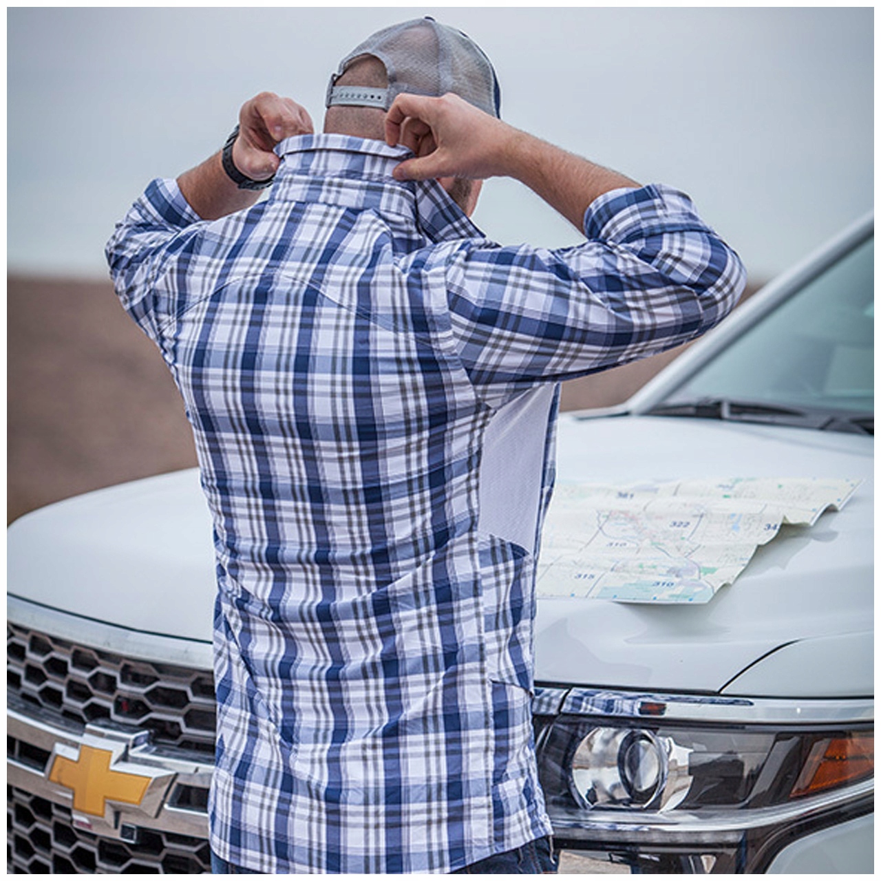 HELIKON Koszula TRIP LITE Marine Cobalt Linia plus size (duże rozmiary)