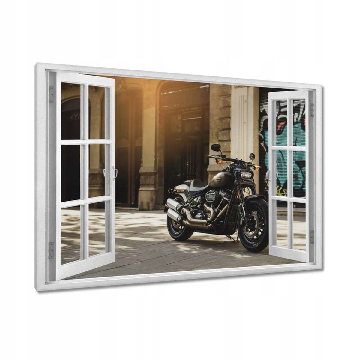 Obrazy 120x80 Harley Davidson Motocykl