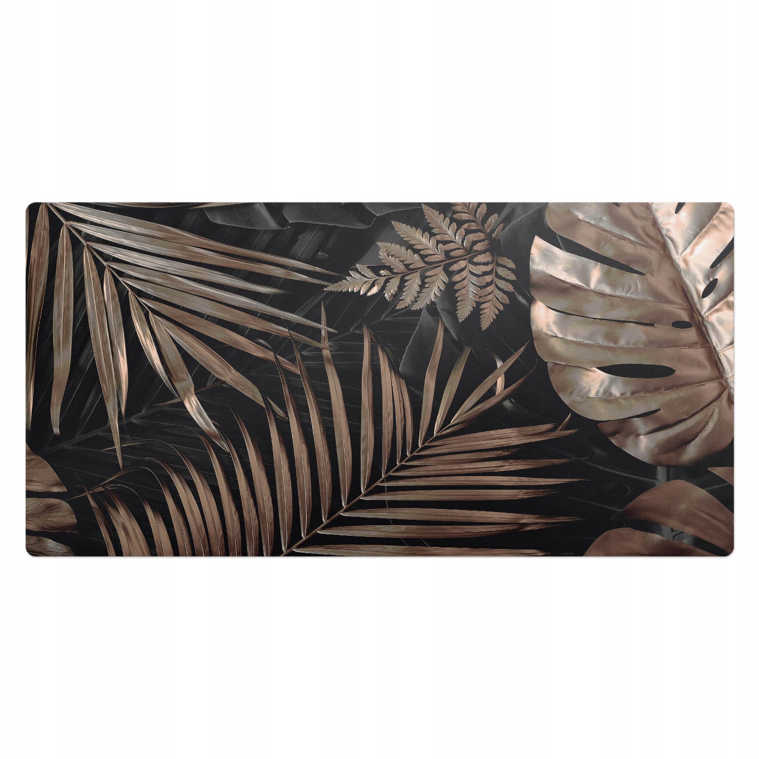 Ochranná Podložka Podložka na stůl Exotické listy ve stylu 100 x 50 cm