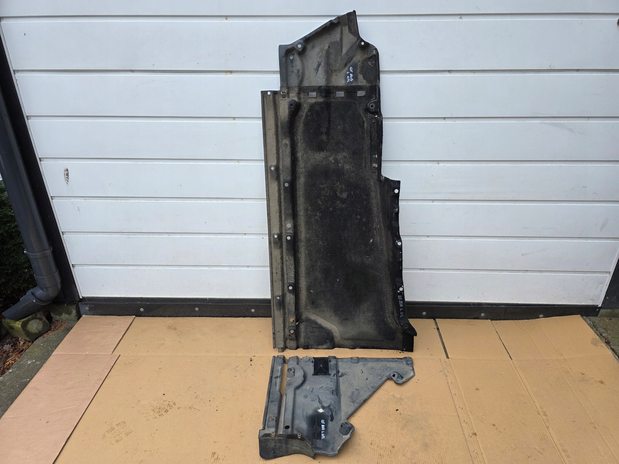 cover chassis left covers below AUTO AUDI Q5 II FY 80A KOMPLET