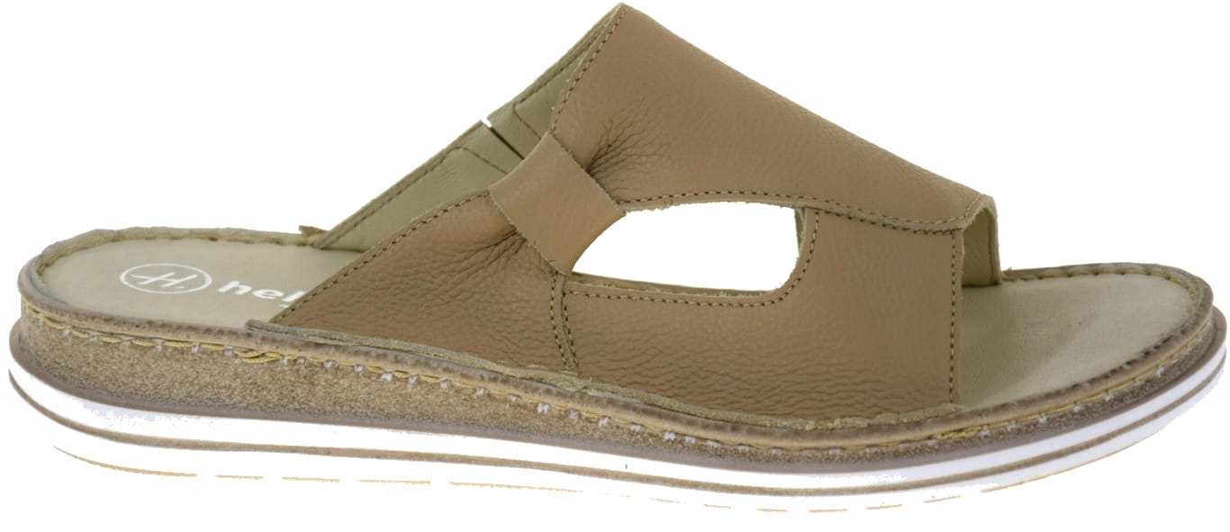 Nazouváky Helios 126 Béžové Přírodní Kůže Elegance Komfort! VEL.39