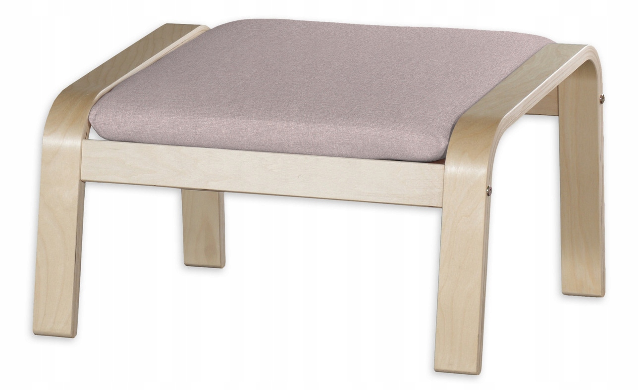 Polštář na podnožku Poäng Ikea fialový